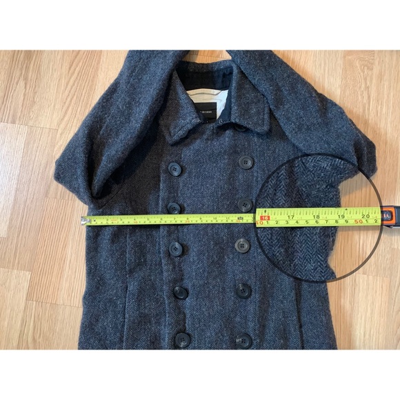 Pas De Calais Double Breasted Wool Coat - Picture 5 of 6